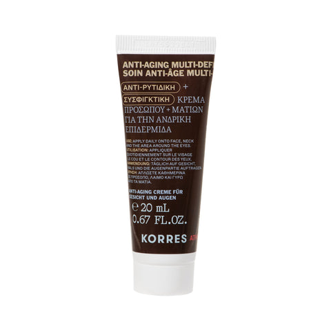 ATHENIAN GROOMING Anti-Aging Creme für Gesicht und Augen - Reisegröße
