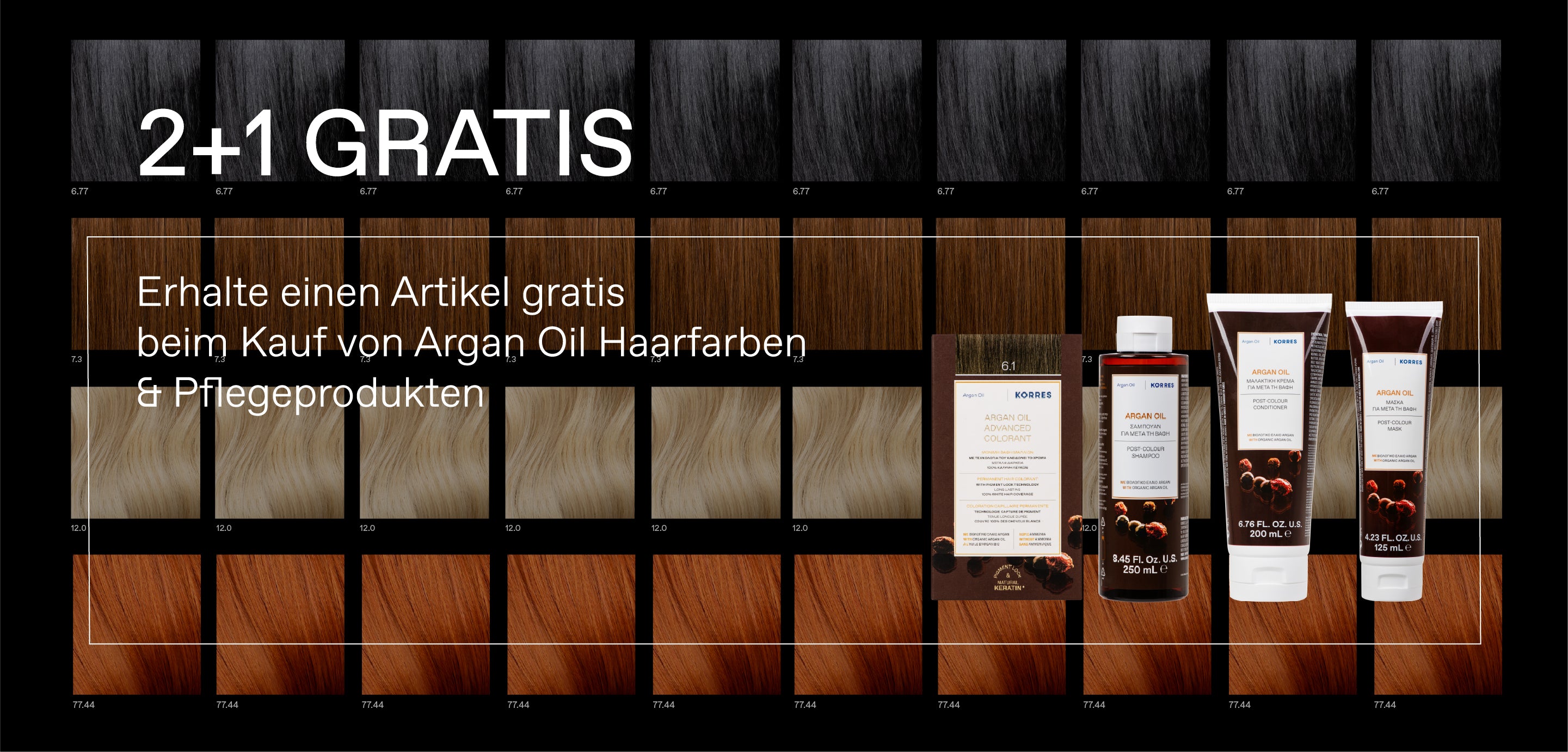 Argan Oil Aktion 2+1 gratis