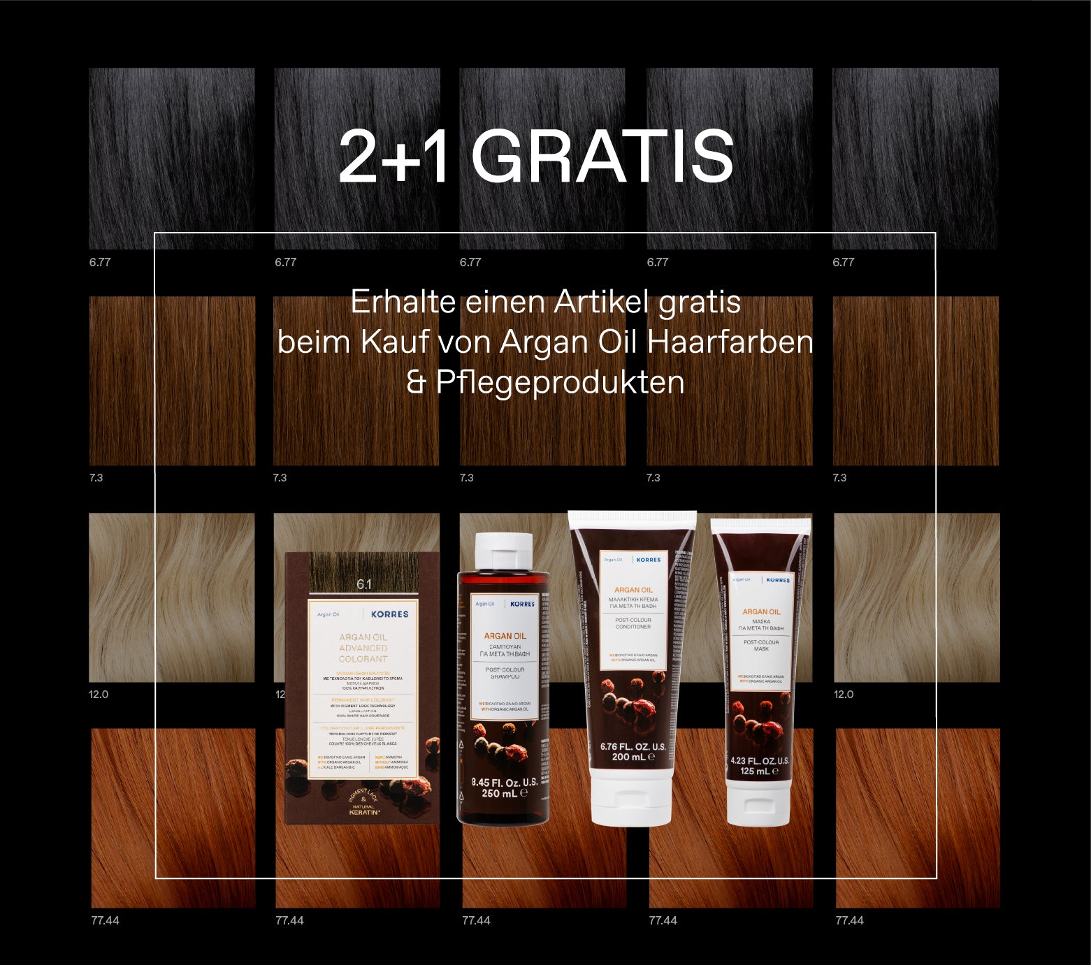 Argan Oil Aktion 2+1 gratis