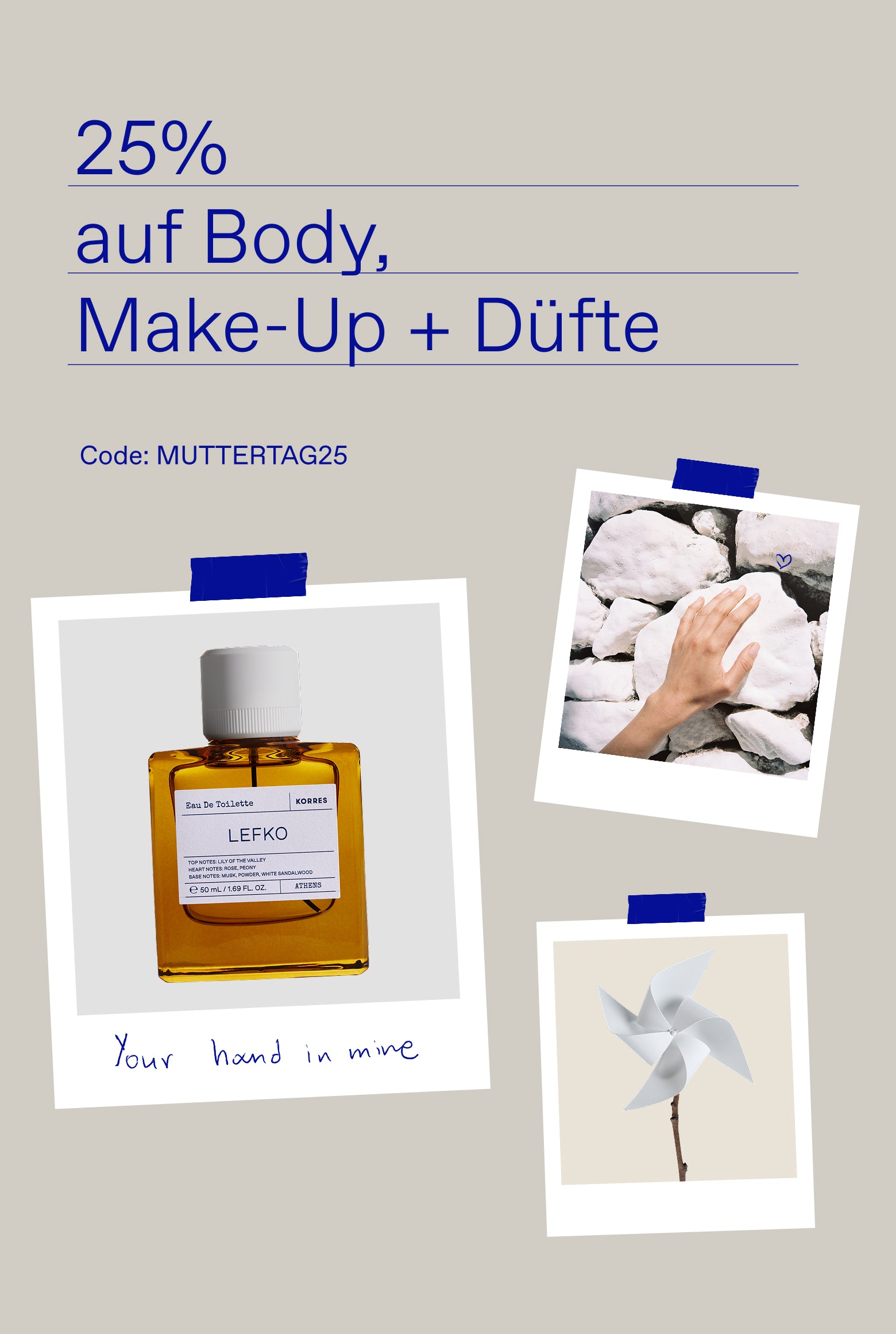 Muttertagsaktion -25% auf Body, Color und Düfte