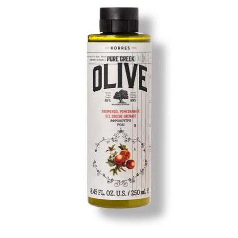 Pure Greek Olive & Pomegranate Duschgel